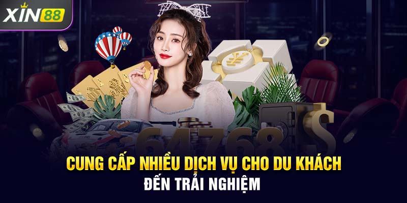 Cung cấp nhiều dịch vụ cho du khách đến trải nghiệm